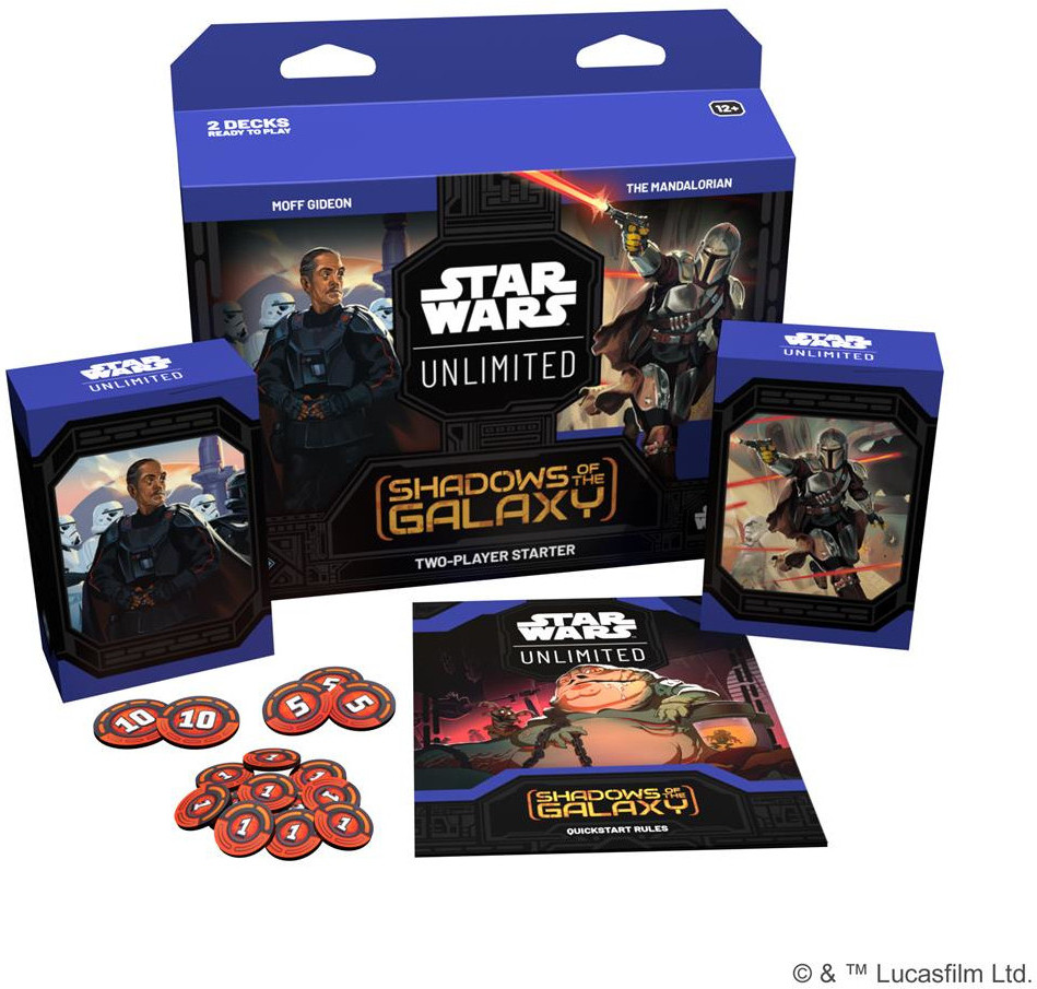 Star Wars: Unlimited TCG Shadows of the Galaxy 2-Player Starter Pack