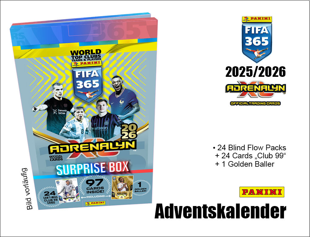 Adrenalyn XL Fifa 365 TCG 25/26 Advent Calendar