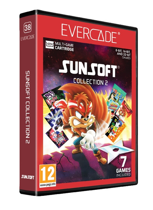 Evercade Sunsoft – Cartridge 2