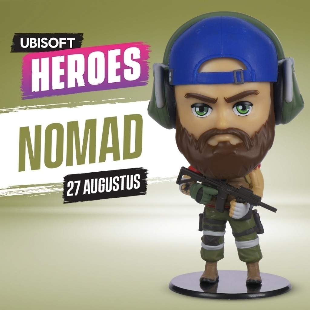 Ubisoft Heroes Chibi Figure Series 1 – Ghost Recon Nomad