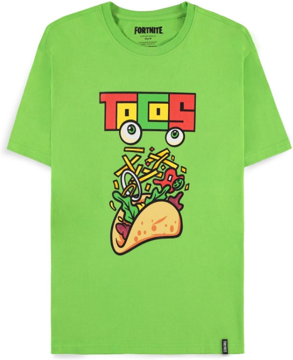 Fortnite – Tacos Green Men's Short Sleeved T-shirt