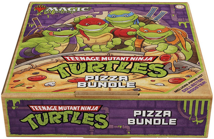 Magic the Gathering TCG Teenage Mutant Ninja Turtles Pizza Bundle
