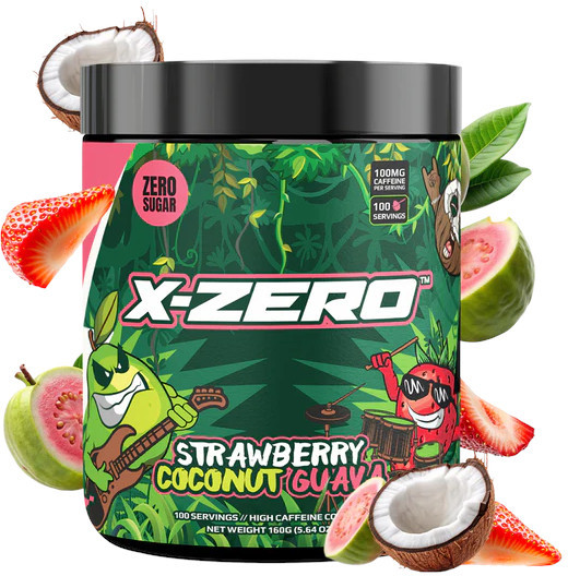 X-Gamer 160g X-Zero Formula – Strawberry Coco Guava
