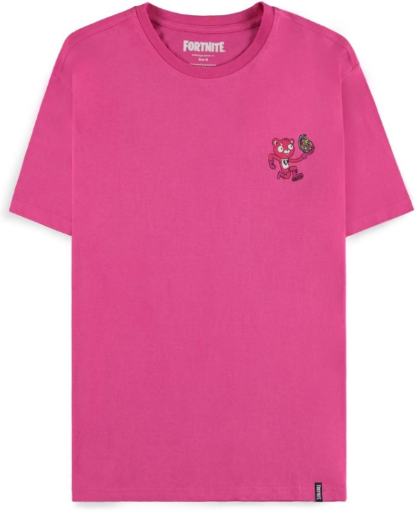 Fortnite – Cuddle Team Leader Pink Men's Short Sleeved T-shirt