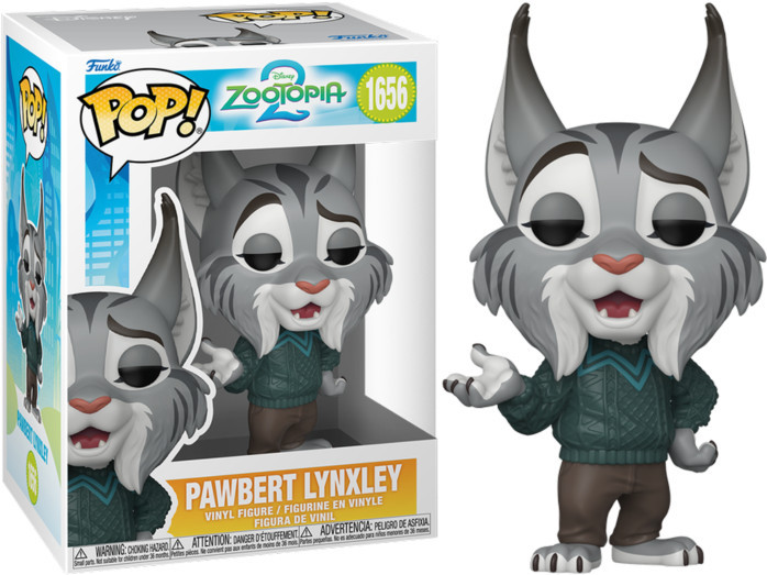 Zootopia 2 Funko Pop Vinyl: Pawbert Lynxley