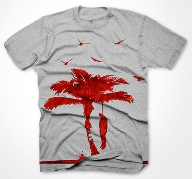 T-Shirt Dead Island – The Tree, grey,