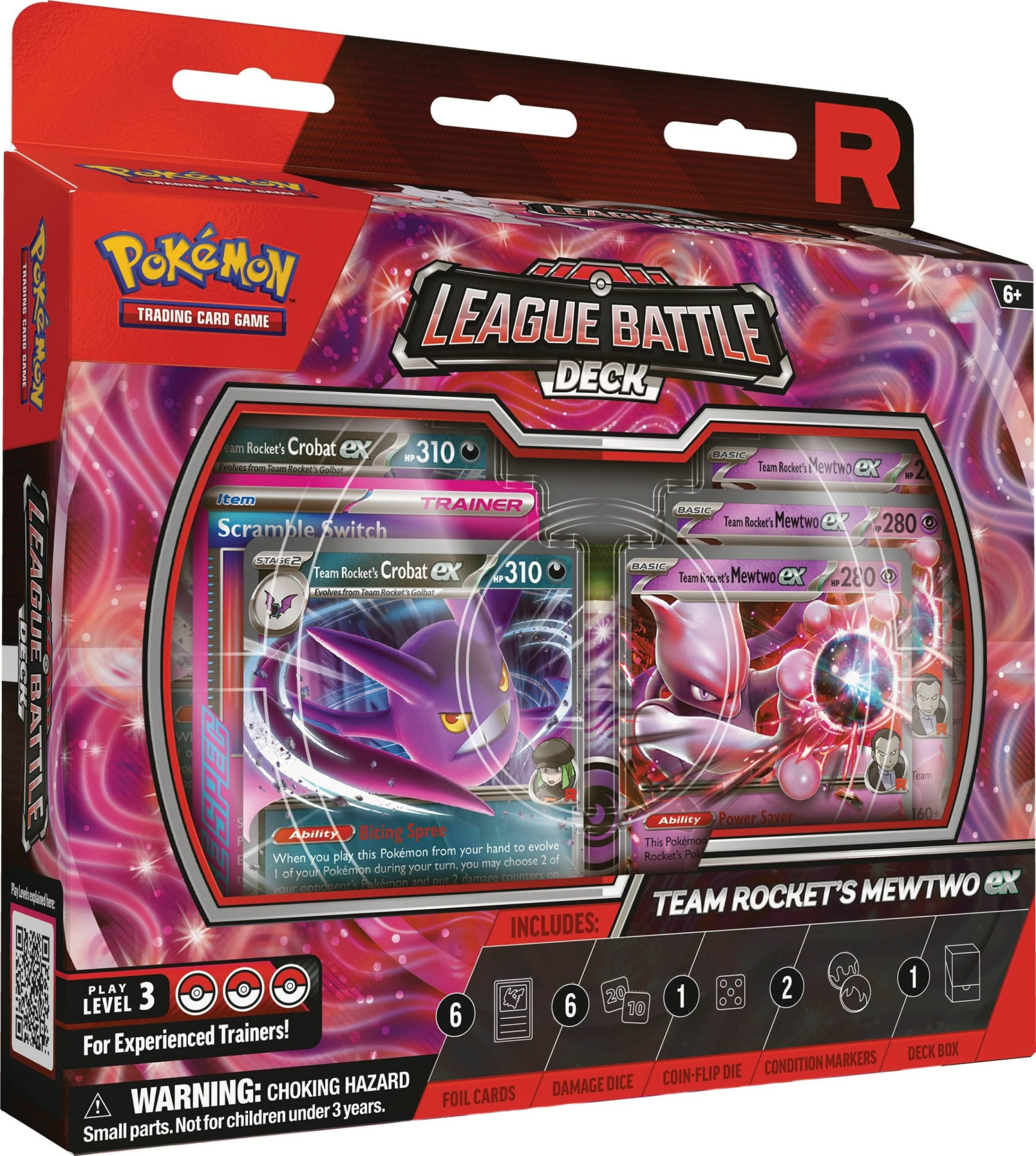 Pokemon TCG League Battle Deck – Team Rocket's Mewtwo EX