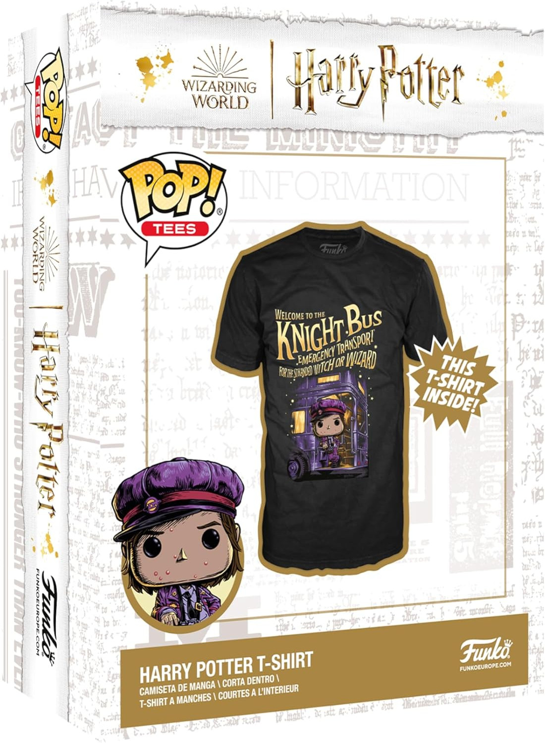 Funko Boxed T-Shirt – Harry Potter and the Prisoner of Azkaban