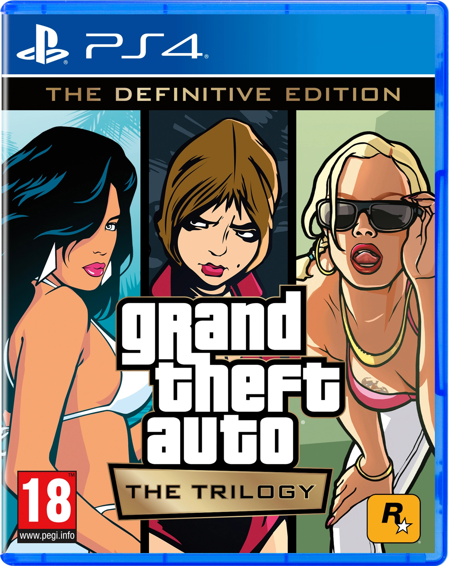 Grand Theft Auto The Trilogy – Definitive Edition (verpakking Frans, game Engels)