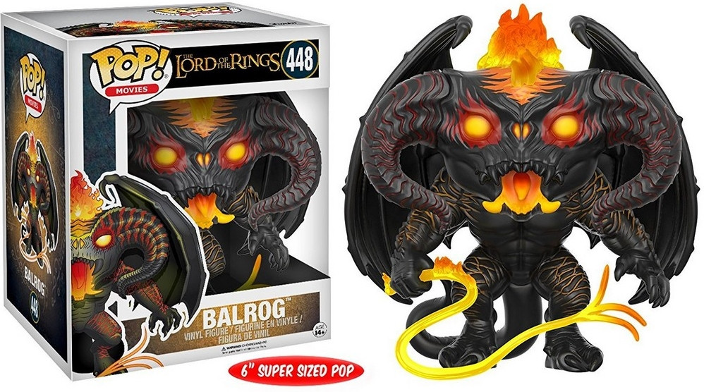 The Lord of the Rings Funko Pop Vinyl: Balrog (Oversized)