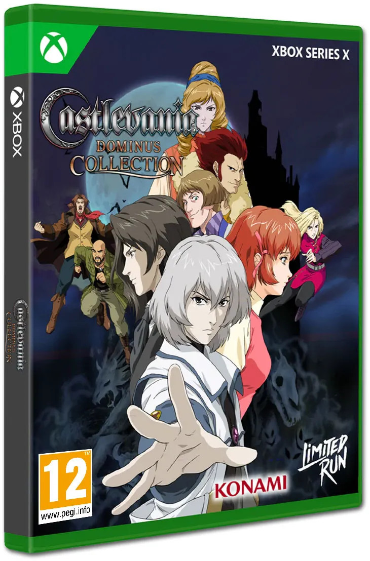 Castlevania Dominus Collection – Dawn of Sorrow Cover (Limited Run Games)