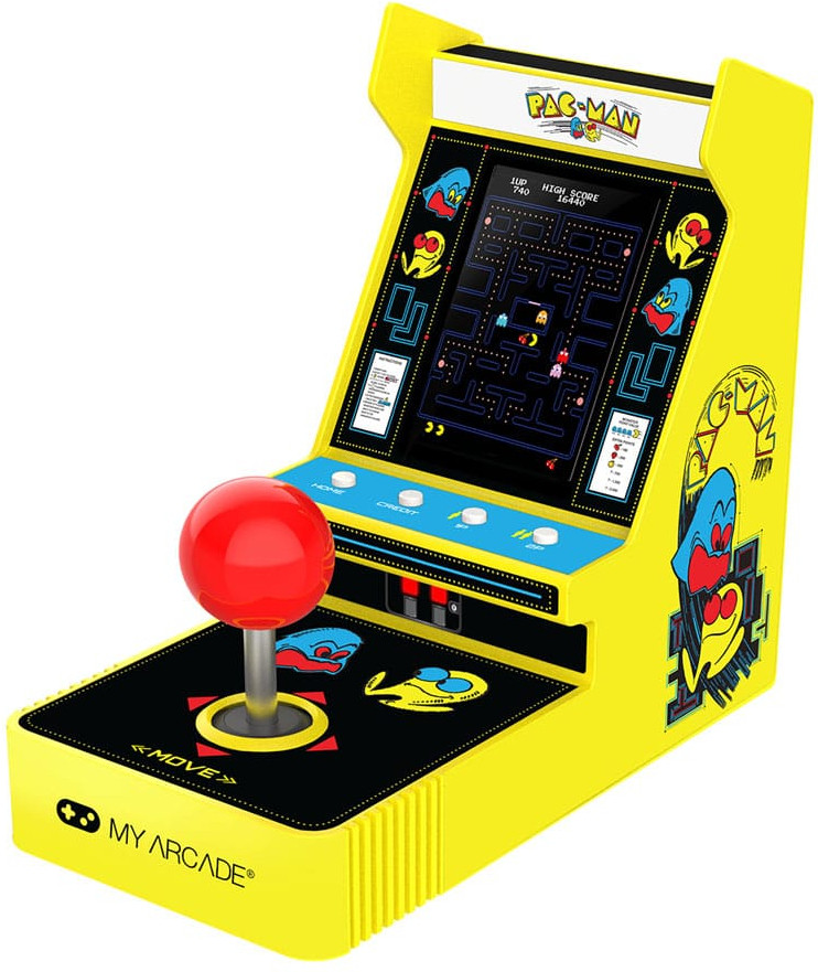 Portable Retro Arcade Joystick Player – Pac-Man