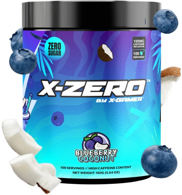 X-Gamer 160g X-Zero Formula – Blueberry & Coconut