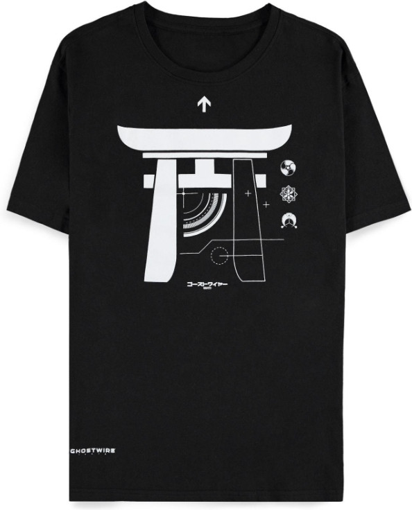 GhostWire Tokyo – Black Men's Short Sleeved T-shirt