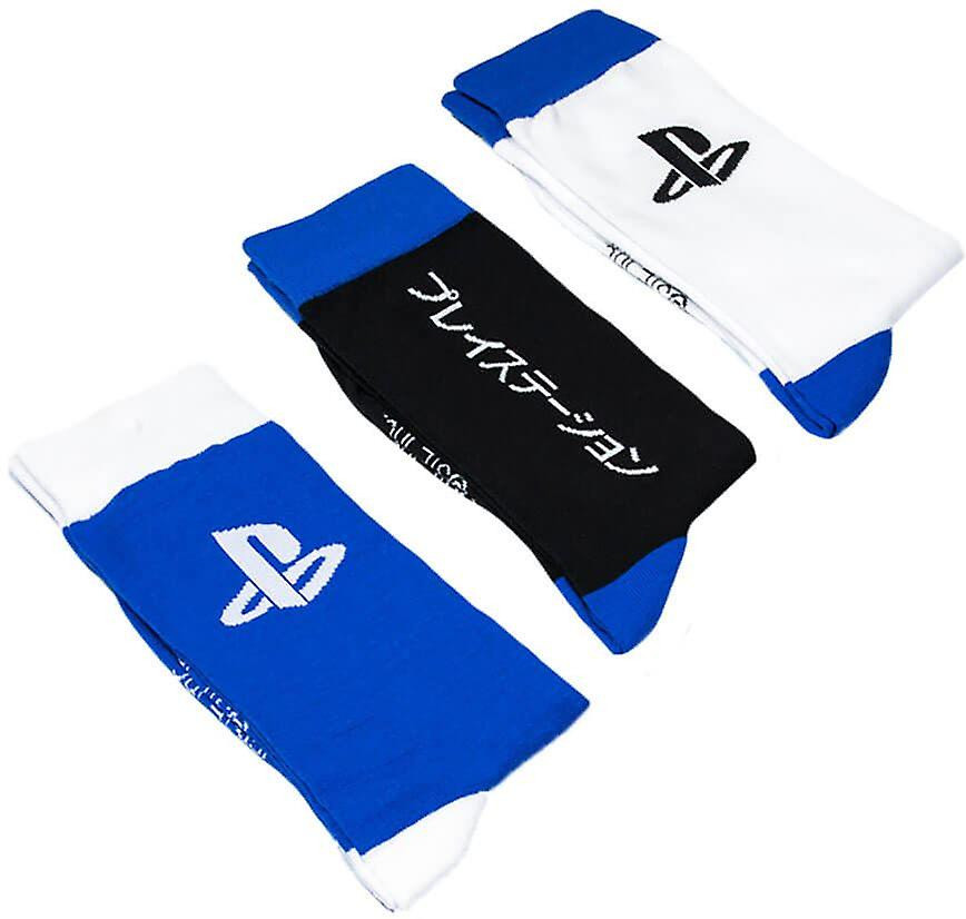 Playstation – PlayStation Logo Socks 3-Pack