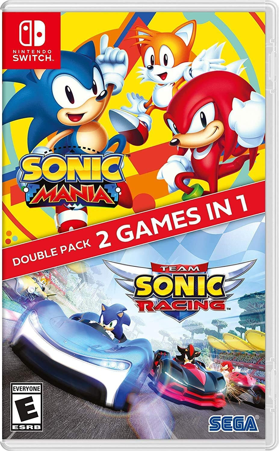Sonic Double Pack (Sonic Mania + Team Sonic Racing)
