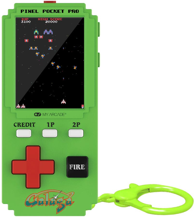 Portable Gaming System Pixel Pocket Pro – Galaga