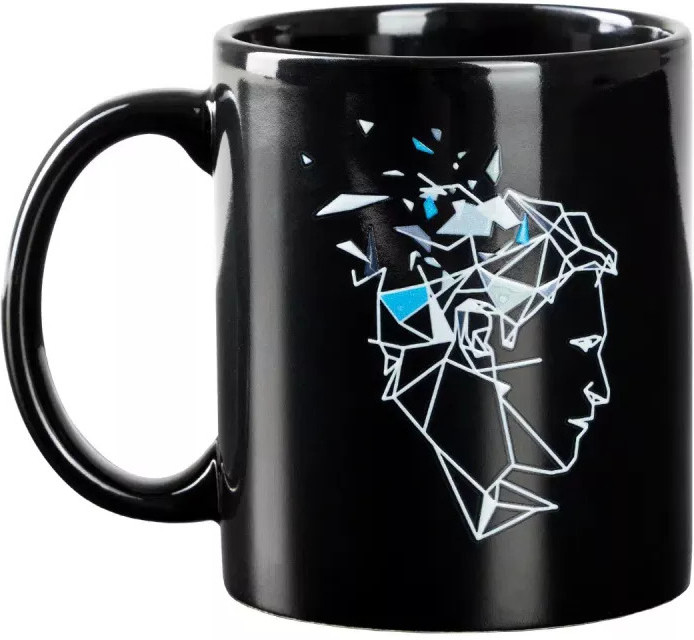 Twin Mirror Mug – Line Art