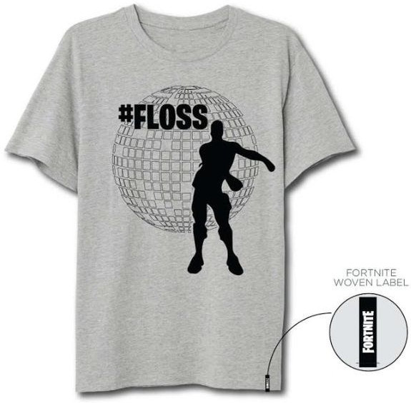 Fortnite – Floss Grey Kids T-Shirt