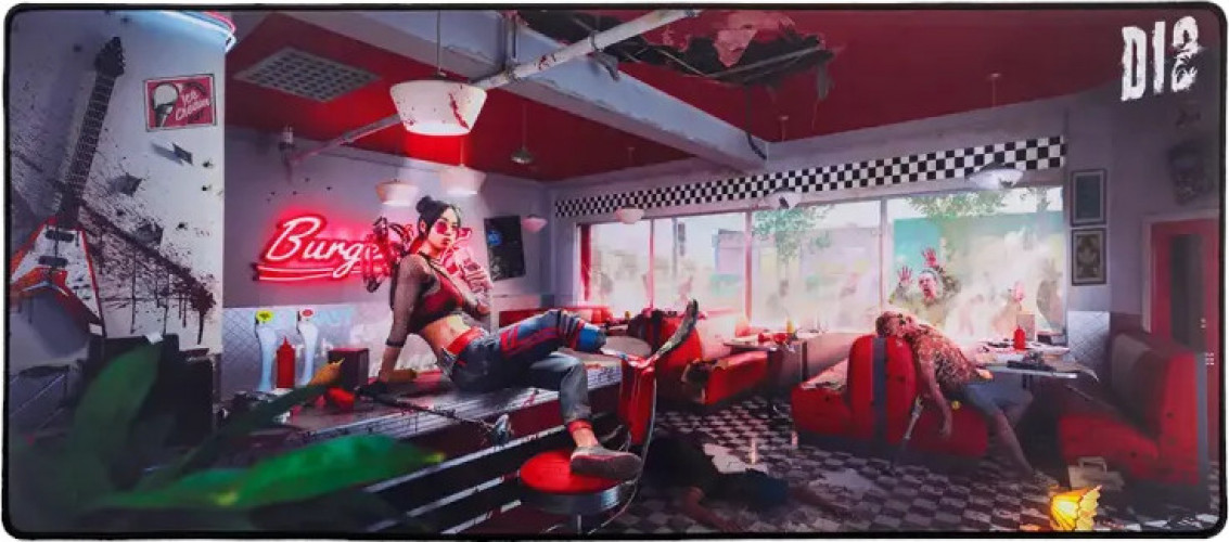 Dead Island 2 Keyboard Mat & Mousemat – Amy