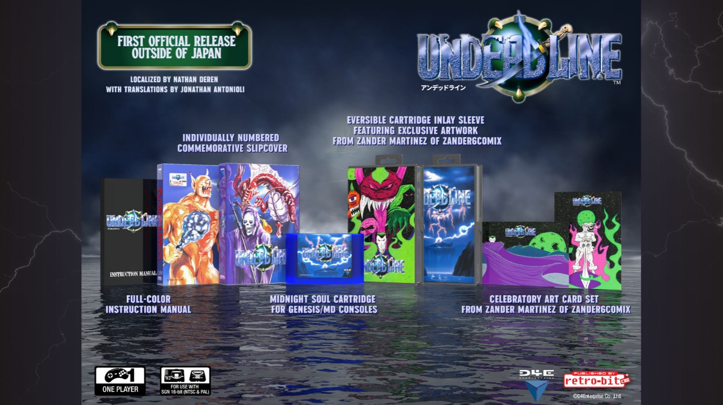 Undeadline Mega Drive Collector's Edition (Retro-Bit)