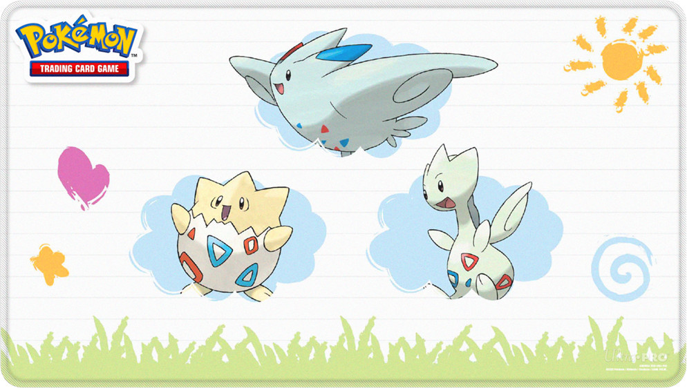 Pokemon TCG Togepi Evolutions Playmat