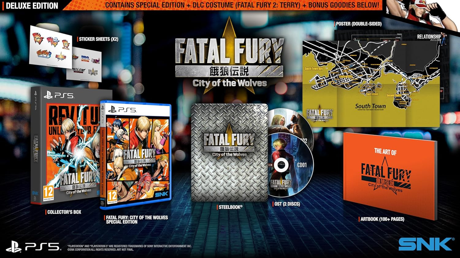 Fatal Fury: City of the Wolves: Deluxe Edition