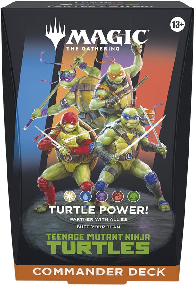Magic the Gathering TCG Teenage Mutant Ninja Turtles Commander Deck