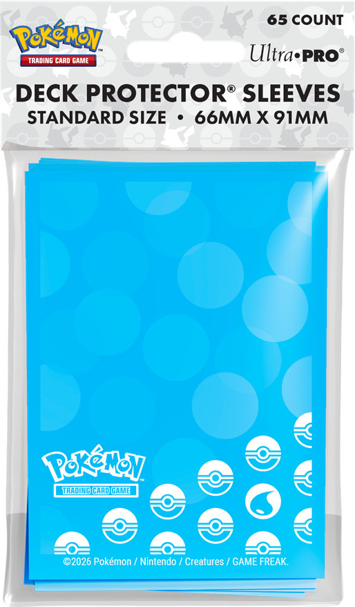 Pokemon TCG Deck Protector Energy Sleeves – Water