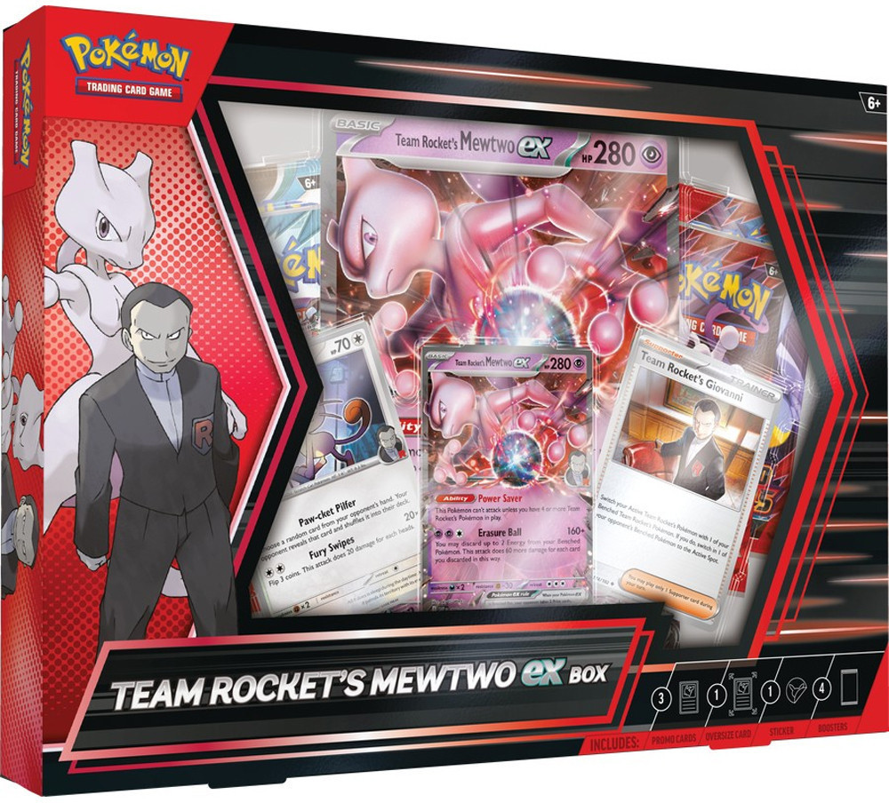 Pokemon TCG Team Rocket Mewtwo EX Box