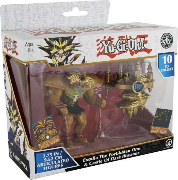 Yu-Gi-Oh! Action Figure Double Pack – Exodia The Forbidden One & Castle of Dark Illusions