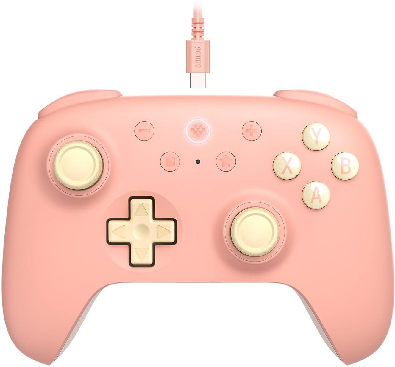 8BitDo Ultimate 2C Wired Controller – Peach Edition
