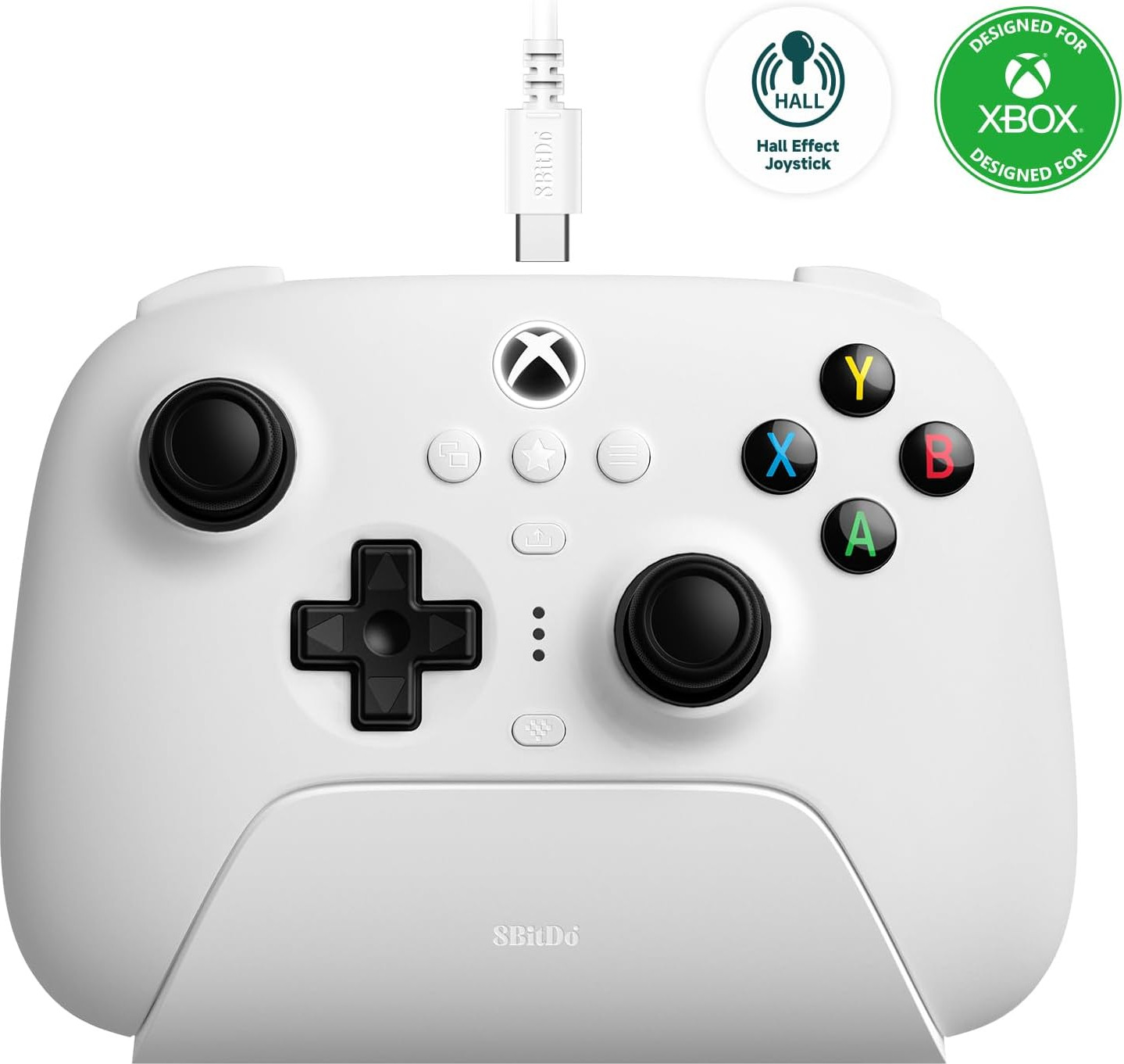 8BitDo Ultimate 3-mode Xbox Gamepad – White Edition