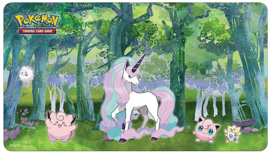 Pokemon TCG Enchanted Glade Playmat