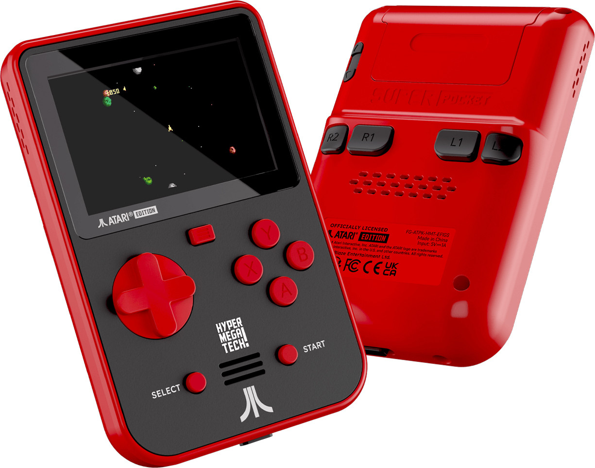 Super Pocket Gaming Handheld – Atari (50 games)