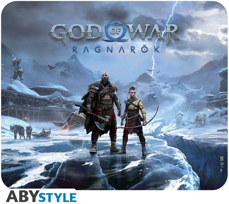 God of War Ragnarok Flexible Mousepad – Key Art