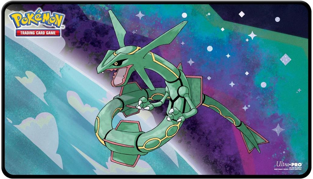 Pokemon TCG Rayquaza Legendary Foil Playmat