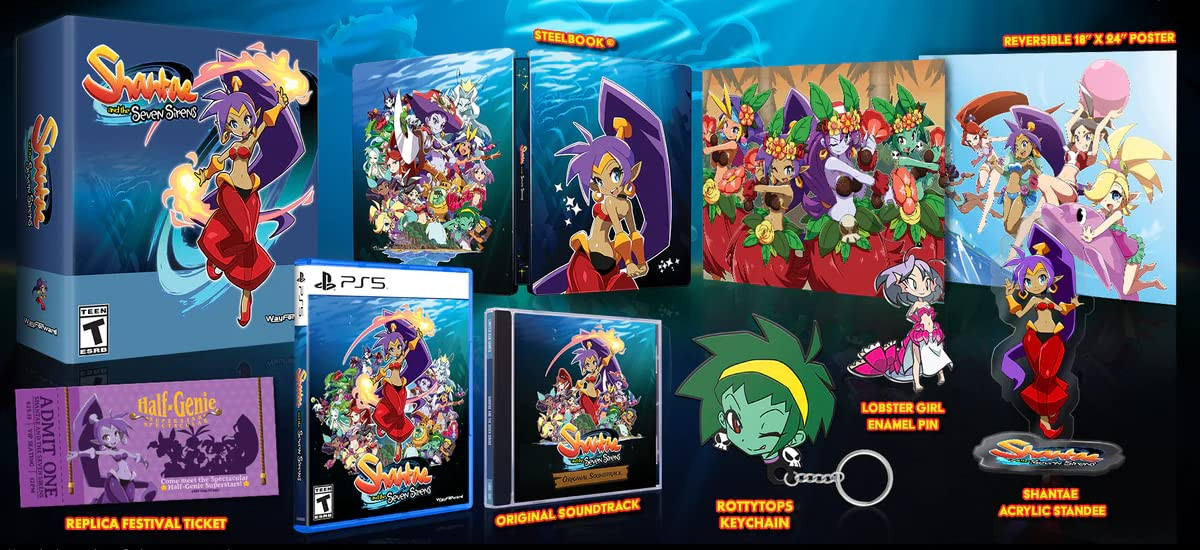 Shantae and the Seven Sirens Collectors Edition (Limited Run Games)