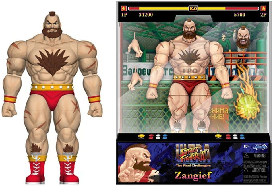 Ultra Street Fighter II: The Final Challengers Action Figure – Zangief