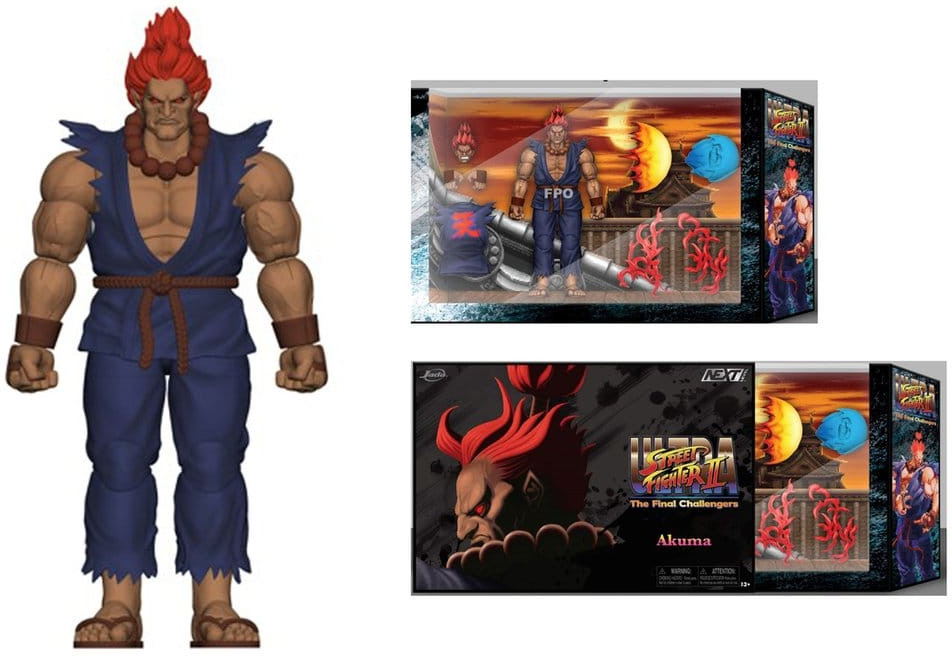 Ultra Street Fighter II: The Final Challengers Action Figure – Akuma