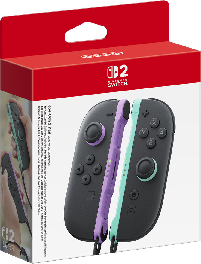 Nintendo Switch 2 Joy-Con Pair Light Purple/Light Green