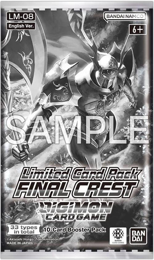 Digimon TCG LM-08 Final Crest Limited Booster Pack