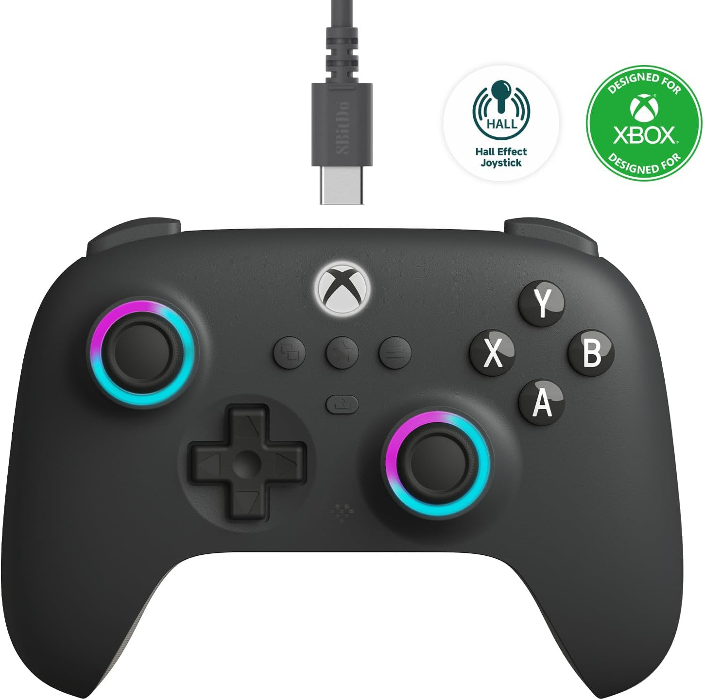 8BitDo Ultimate C Wired Xbox Gamepad – Dark Gray