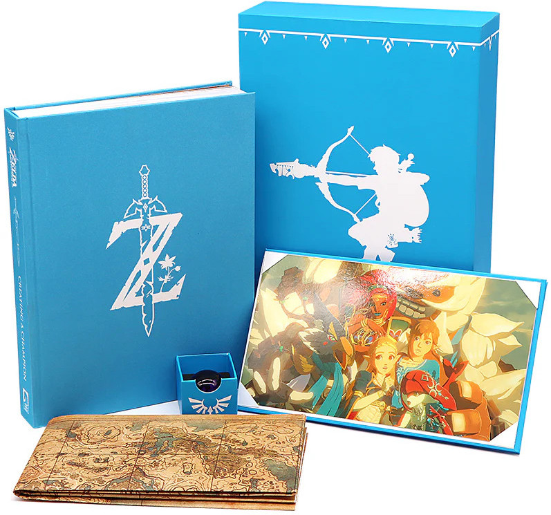 The Legend of Zelda: Breath of the Wild Artbook – Creating a Champion Hero's Edition