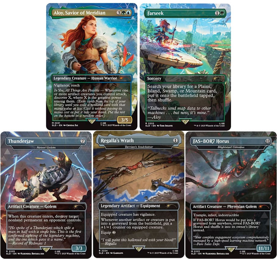 Magic the Gathering TCG Secret Lair x Playstation – Horizon: Into the Forbidden West
