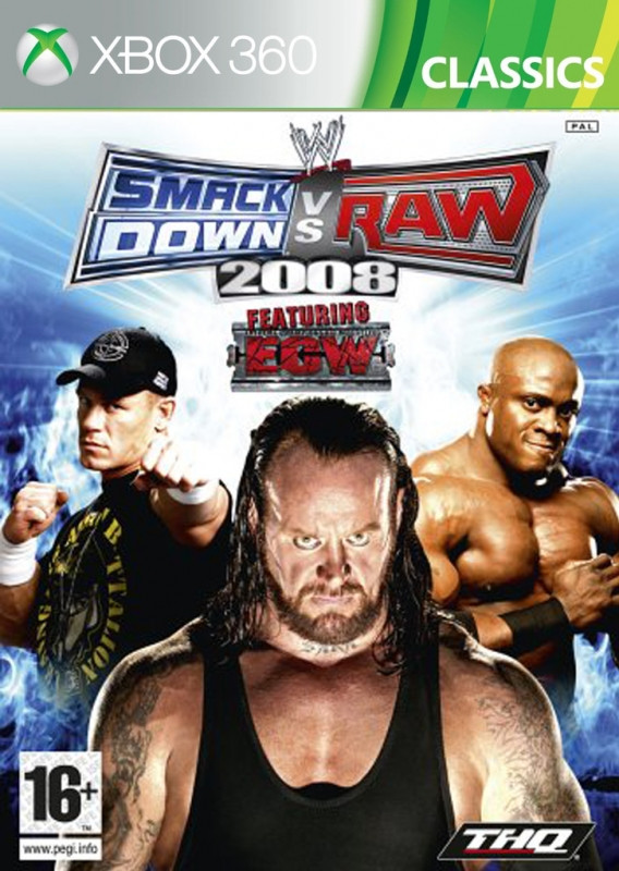 WWE Smackdown vs Raw 2008 (classics)
