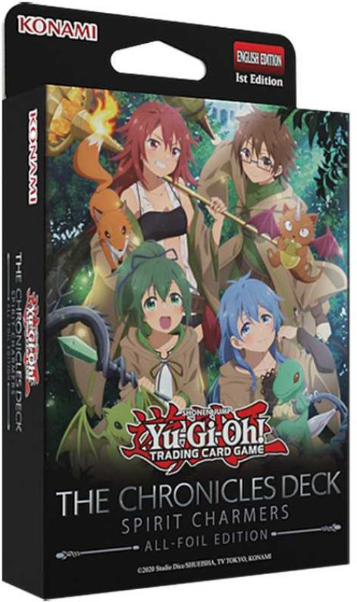 Yu-Gi-Oh! TCG The Chronicles Deck – Spirit Charmers (All-Foil Edition)