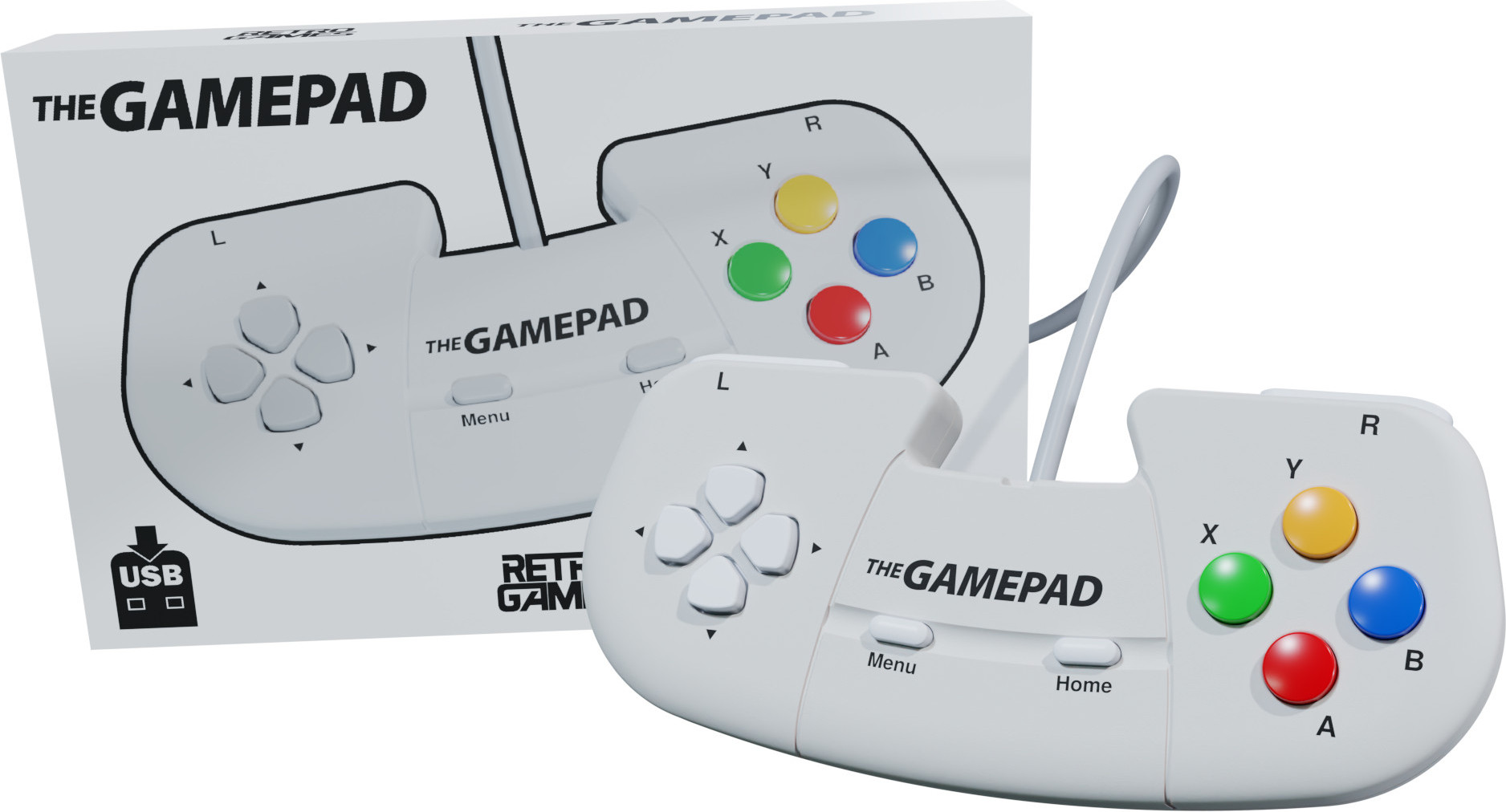 The Gamepad (White Edition)