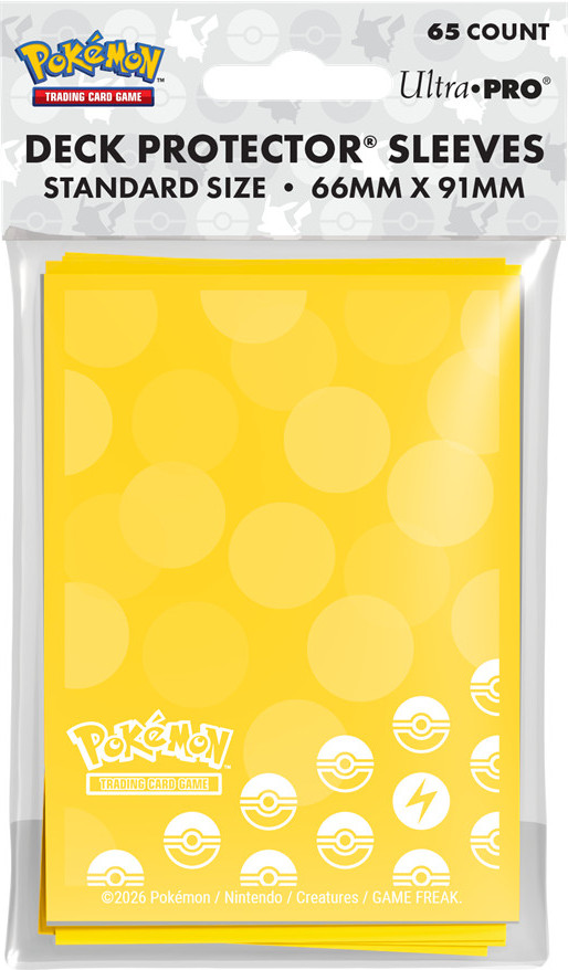 Pokemon TCG Deck Protector Energy Sleeves – Lightning