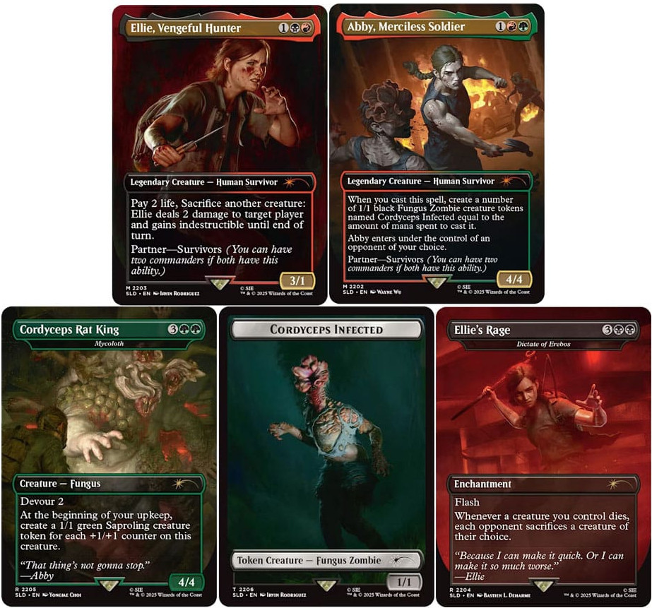Magic the Gathering TCG Secret Lair x Playstation – The Last of Us Part II